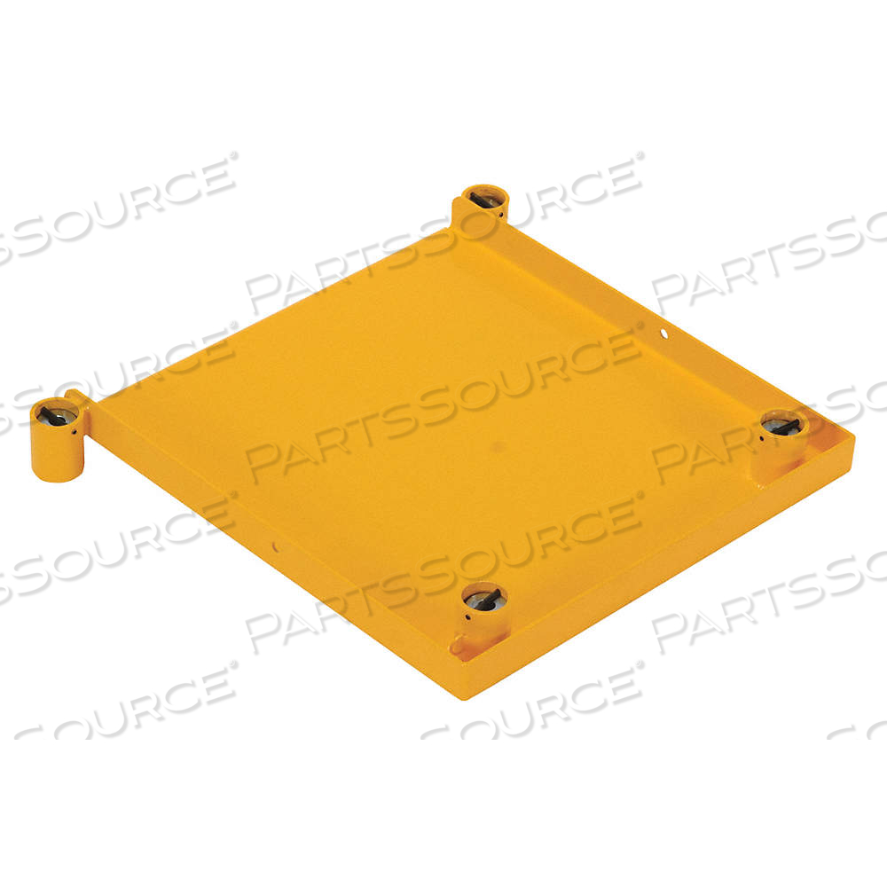 TRASH COMPACTOR ROLL OUT BASE, 29 1/4 IN OVERALL WD, 4 3/4 IN OVERALL HT, MTC-RB by Approved Vendor