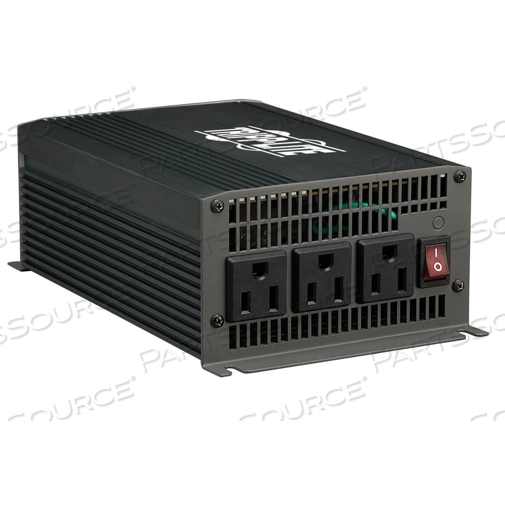 COMPACT INVERTER 700W 12V DC TO AC 120V 5-15R 3 OUTLETS by Tripp Lite COMPACT INVERTER 700W 12V DC TO AC 120V 5-15R 3 OUTLETS by Tripp Lite