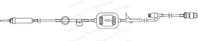 80 INCH, MICROBORE SET WITH DRIP CHAMBER (20 DROPS/ML), ROUND AND EXPRESS KEYS, 0.2 MICRON FILTER, ROLLER CLAMP, LOWER NEEDLESS Y-SITE, REMOVABLE MALE LUER LOCK/ANTI-SIPHON VALVE, PRIMING VOLUME 8 ML 