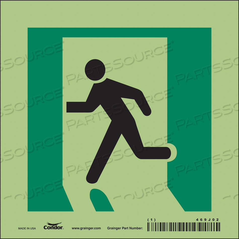 SAFETY SIGN 6 W 6 H 0.010 THICKNESS by Condor