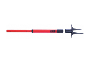 PLUS BARRIER SYSTEM POST 22-42IN RED by Banner Stakes