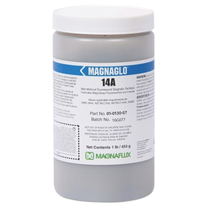MAGNAGLO 14A WET METHOD FLUORESCENT MAGNETIC PARTICLE, 1 LB CONTAINER, BROWN by Magnaflux MAGNAGLO 14A WET METHOD FLUORESCENT MAGNETIC PARTICLE, 1 LB CONTAINER, BROWN by Magnaflux