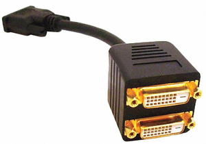 CPU CORD SPLITTER DVI-D M (2)DVI-D F by Monoprice, Inc.