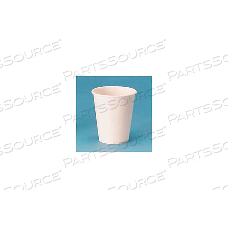 WHITE PAPER WATER CUPS, 3 OZ. SIZE, 100 CUPS/BAG, 50 BAGS/CARTON by Dart Container Corporation