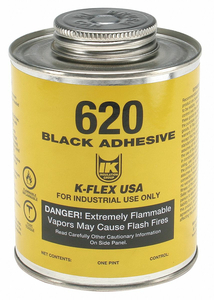 CONTACT ADHESIVE 620 1 PINT BLACK by K-Flex USA CONTACT ADHESIVE 620 1 PINT BLACK by K-Flex USA
