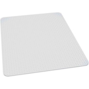 INTERION OFFICE CHAIR MAT FOR CARPET - 46"W X 60"L - STRAIGHT EDGE- IND. PKG by Aleco