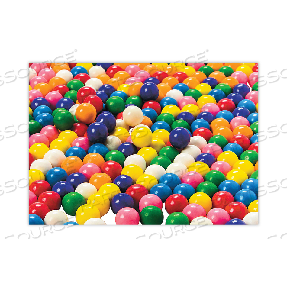 ORIGINAL GUM BALLS, 3.3 LB BAG, ASSORTED FLAVORS 