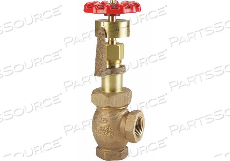 GATE VALVE 1/2 IN. FNPT BRONZE by United Brass Works