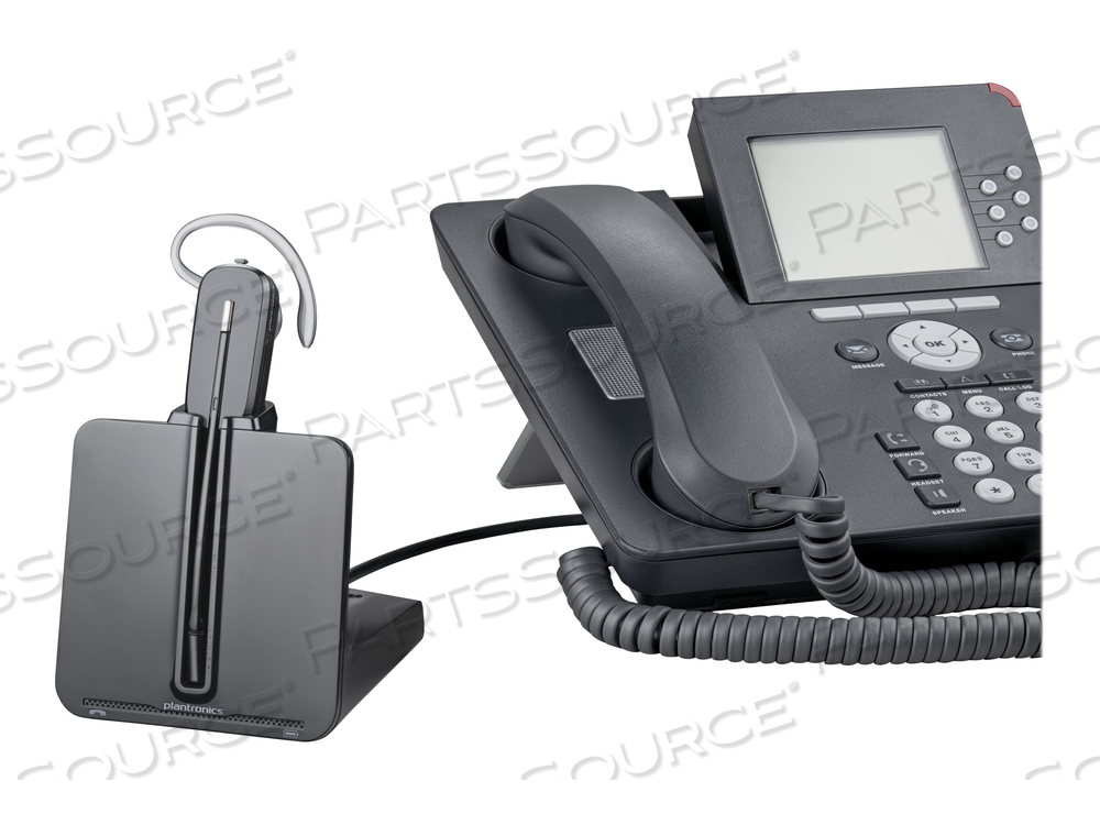 PLANTRONICS CS 540 NOISE-CANCELING - HEADSET - CONVERTIBLE - DECT 6.0 - WIRELESS - WITH PLANTRONICS HL10 HANDSET LIFTER 