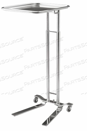 INSTRUMENT STAND, METAL FRAME, STAINLESS STEEL, 50 LB by Pedigo Products, Inc. INSTRUMENT STAND, METAL FRAME, STAINLESS STEEL, 50 LB by Pedigo Products, Inc.