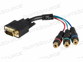 6IN HD15 TO COMPONENT RCA BREAKOUT CABLE ADAPTER - M/F by StarTech.com Ltd.