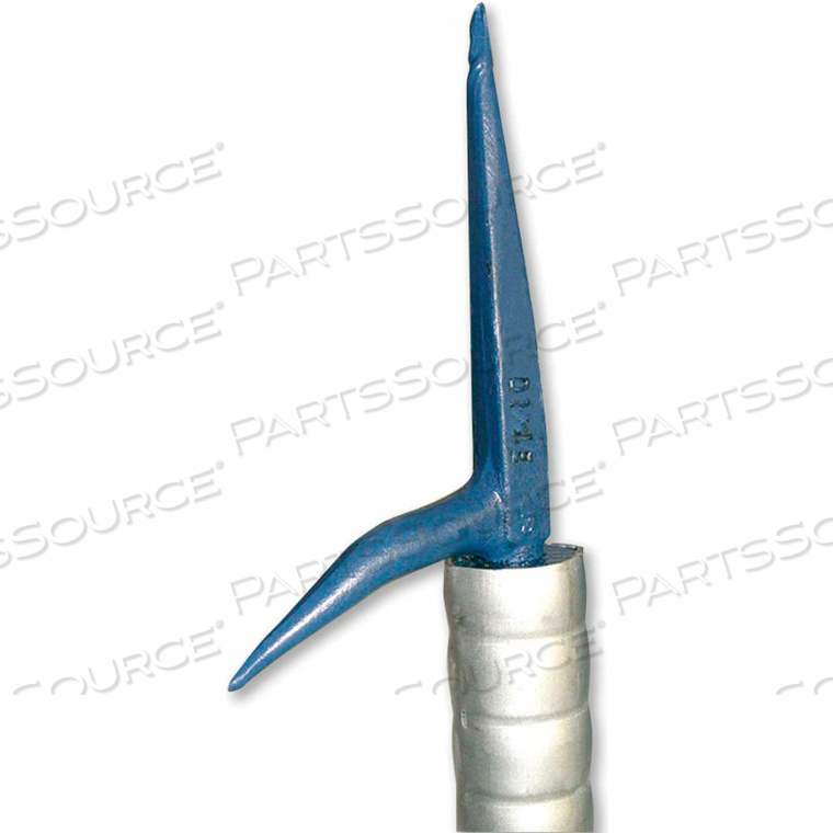 DIXIE INDUSTRIES PIKE POLE - 1-1/2" X 12' ANODIZED ALUMINUM HANDLE - BLUE by Columbus McKinnon