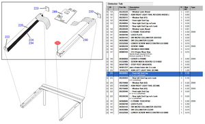 FRONT LEFT END CAP FOR E-CAM DETECTOR TUB by Siemens Medical Solutions