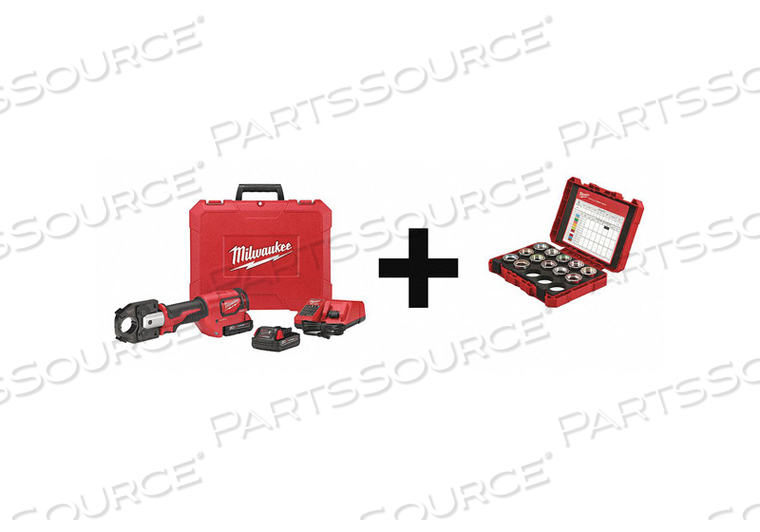 BATTERY OPERATED CRIMPING TOOL KIT 18.0V by Milwaukee Electric Tools