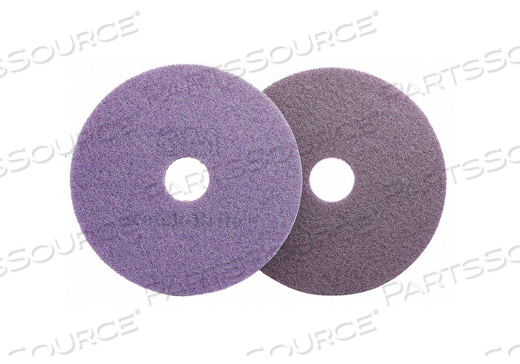 DIAMOND FLOOR PAD PLUS 13 IN PURPLE PK5 by 3M Consumer