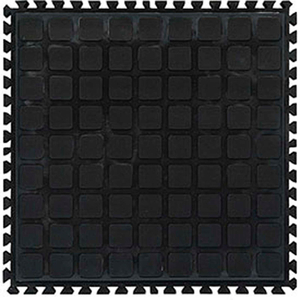 HOG HEAVEN III COMFORT MODULAR CENTER TILE 3/4" THICK 1.5' BLACK by Andersen Company