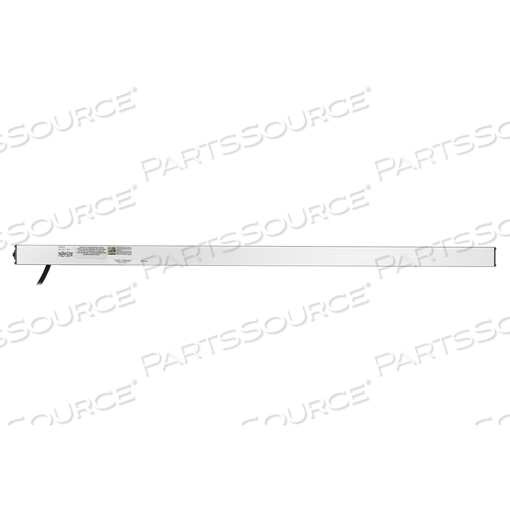 VERTICAL POWER STRIP, 12 OUTLETS, 15 FT CORD, SILVER by Tripp Lite