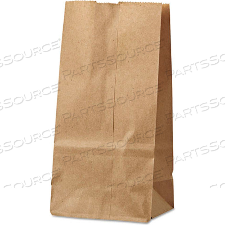 PAPER GROCERY BAGS #2, 4-5/16"W X 2-7/16"D X 7-7/8"H, KRAFT, 500 PACK by United Stationers Supply