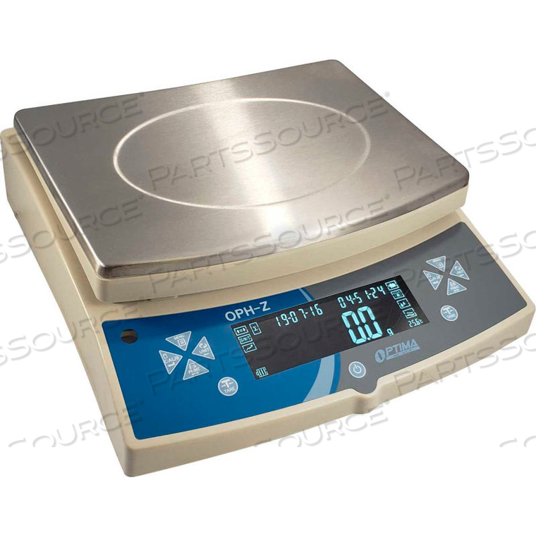 HIGH PRECISION BALANCE 10KG. X 0.1G 9" X 12" by Optima Scale Manufacturing Inc.