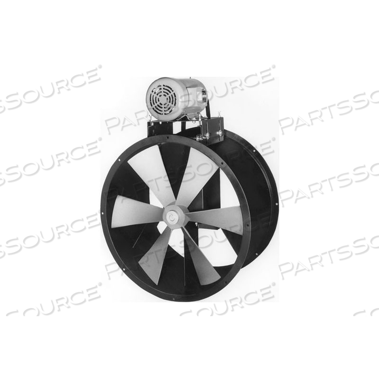 36" EXPLOSION PROOF WET ENVIRONMENT DUCT FAN - 3 PHASE 5 HP by Americraft Manufacturing Co., Inc