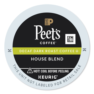 HOUSE BLEND DECAF K-CUPS, 22/BOX by Peet's Coffee & Tea HOUSE BLEND DECAF K-CUPS, 22/BOX by Peet's Coffee & Tea