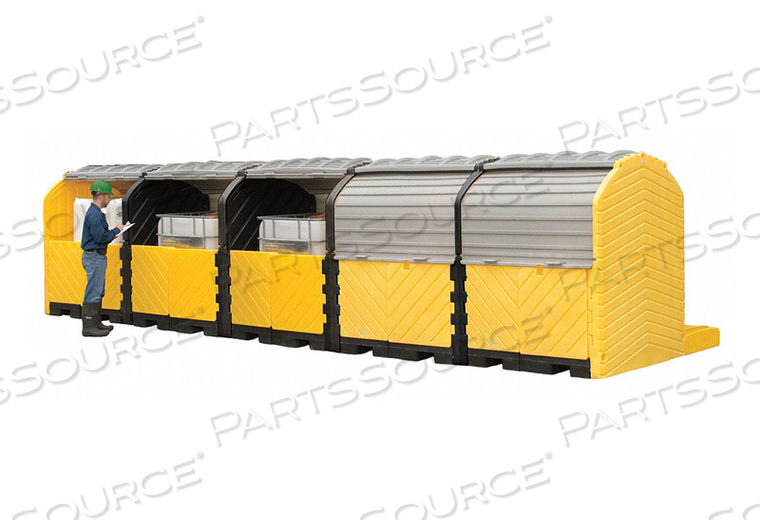 SPILL PALLET SYSTEM 5 IBC OUTDOOR by Ultratech