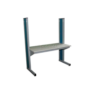 WSI MODULAR WORKBENCH STARTER, C2 SERIES, 30"D X 72"W X 75"H, WHITE LAMINATE by Workstation Industries, Inc.