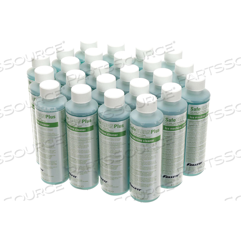 ICE MACHINE CLEANER, 8 OZ LIQUID SOLUTION FOR ICE MAKERS by Follett Corp