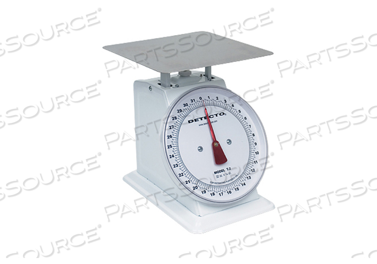 TOP LOADING DIAL SCALE, 32 OZ, FIXED DIAL, FIXED DIAL DISPLAY 