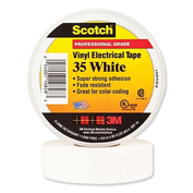 VINYL ELECTRICAL COLOR CODING TAPE 35, 3/4 IN X 66 FT, WHITE by 3M Consumer VINYL ELECTRICAL COLOR CODING TAPE 35, 3/4 IN X 66 FT, WHITE by 3M Consumer