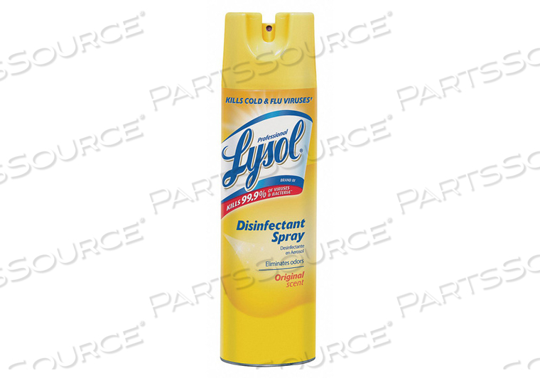 LIQ. DISINFECT. 19 OZ.AEROSOL CAN PK12 by Lysol
