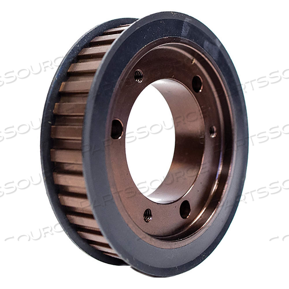 TRAP TIMING BELT PULLEY, FOR L BELT, 1 IN BELT WD, 96 TEETH, NO FLANGES, REQ SD BUSHING, CAST IRON by B&B Manufacturing