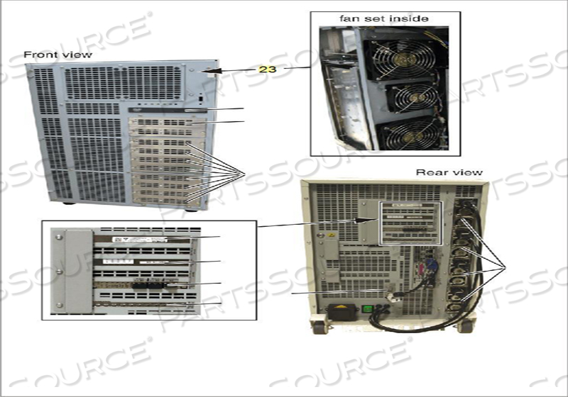 IRSMX2B FAN SET by Siemens Medical Solutions