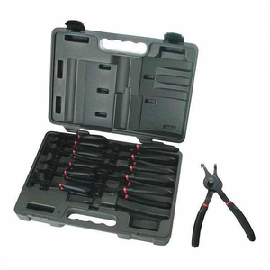 12 PIECE SNAP RING PLIER SET WITH COMFORT GRIP HANDLE by Danaher Tool Group