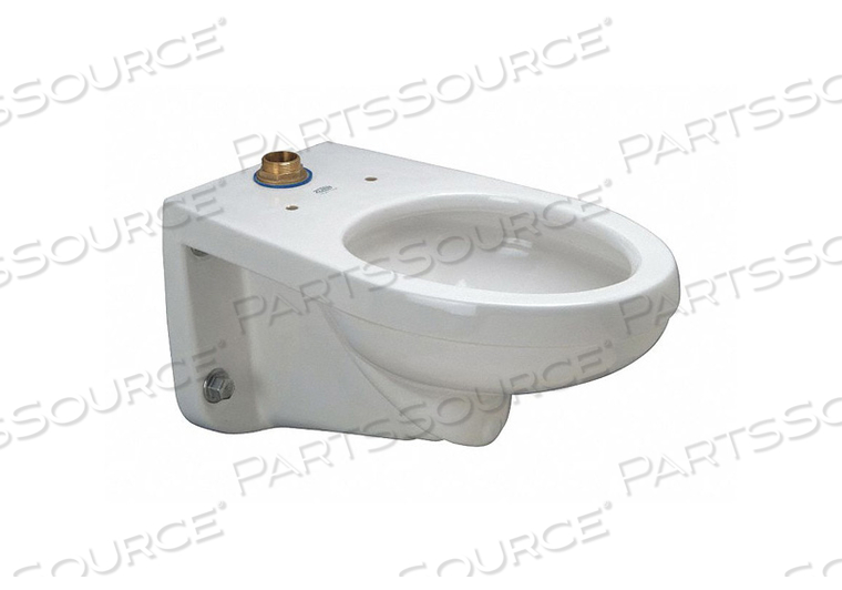 TOILET BOWL ELONGATED WALL FLUSH VALVE by Zurn Industries LLC TOILET BOWL ELONGATED WALL FLUSH VALVE by Zurn Industries LLC