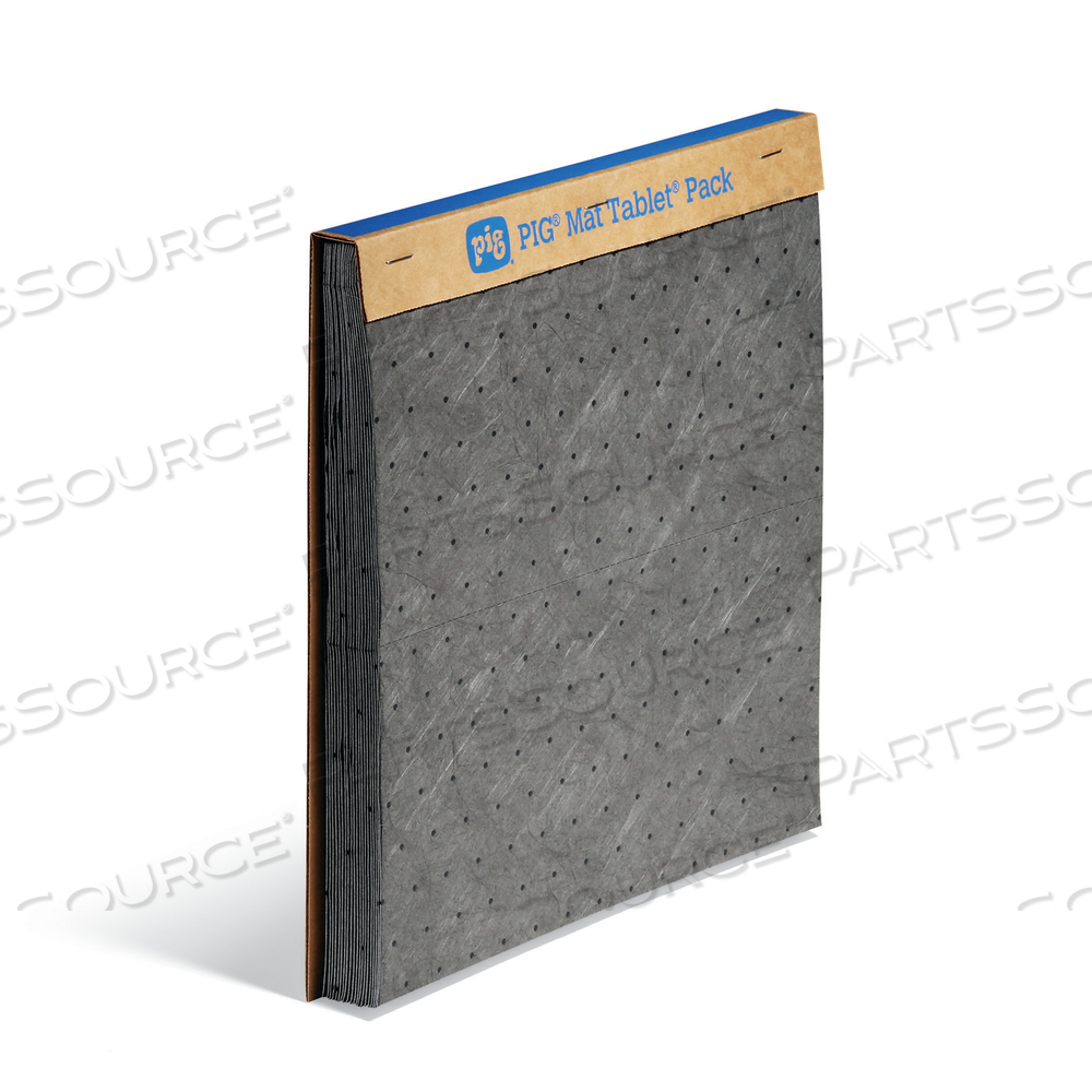 PIG ABSORBENT MAT TABLET PACK by New Pig Corporation PIG ABSORBENT MAT TABLET PACK by New Pig Corporation