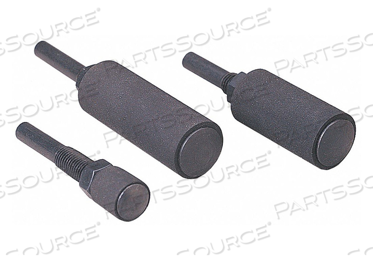 SANDING DRUM 1-1/2DIA X 1-1/2W IN RUBBER by Standard Abrasives