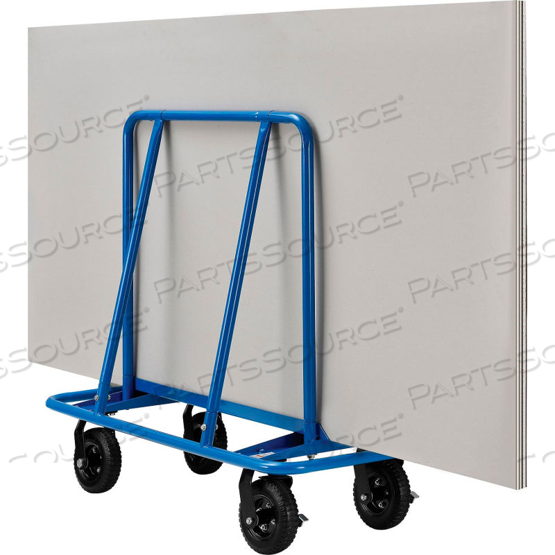 SHEET ROCK DRYWALL CART, NO FLAT WHEELS, 2400 LB. CAPACITY by Approved Vendor SHEET ROCK DRYWALL CART, NO FLAT WHEELS, 2400 LB. CAPACITY by Approved Vendor