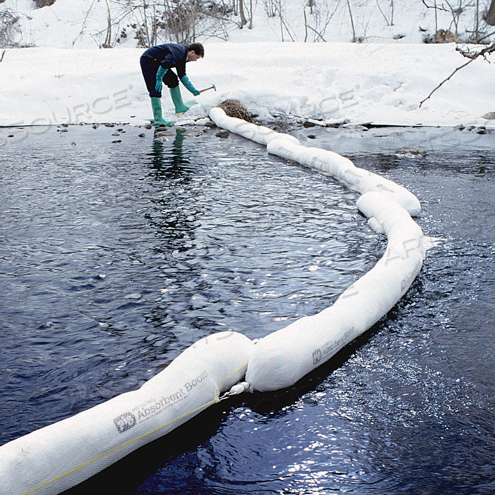 PIG OIL-ONLY ABSORBENT BOOM by New Pig Corporation PIG OIL-ONLY ABSORBENT BOOM by New Pig Corporation