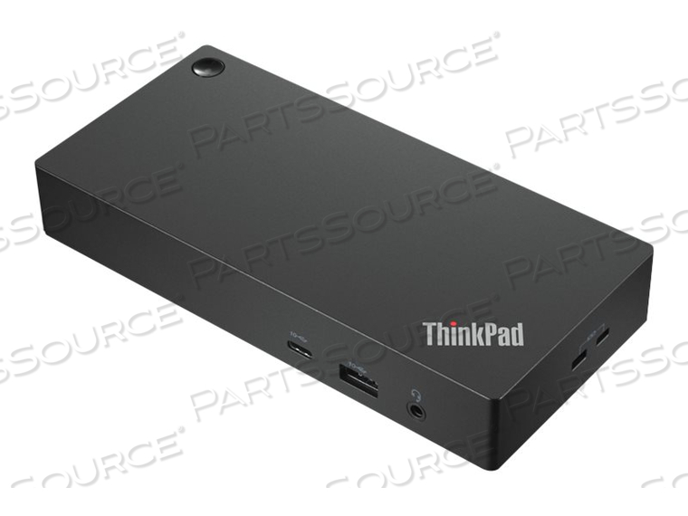 THINKPAD UNIVERSAL USB-C DOCK, DOCKING STATION, USB-C, HDMI, 2 X DP, GIGE, 90 WATT, CRU, UNITED STATES, FOR THINKPAD E14 GEN 4, L13 YOGA GEN by Lenovo THINKPAD UNIVERSAL USB-C DOCK, DOCKING STATION, USB-C, HDMI, 2 X DP, GIGE, 90 WATT, CRU, UNITED STATES, FOR THINKPAD E14 GEN 4, L13 YOGA GEN by Lenovo