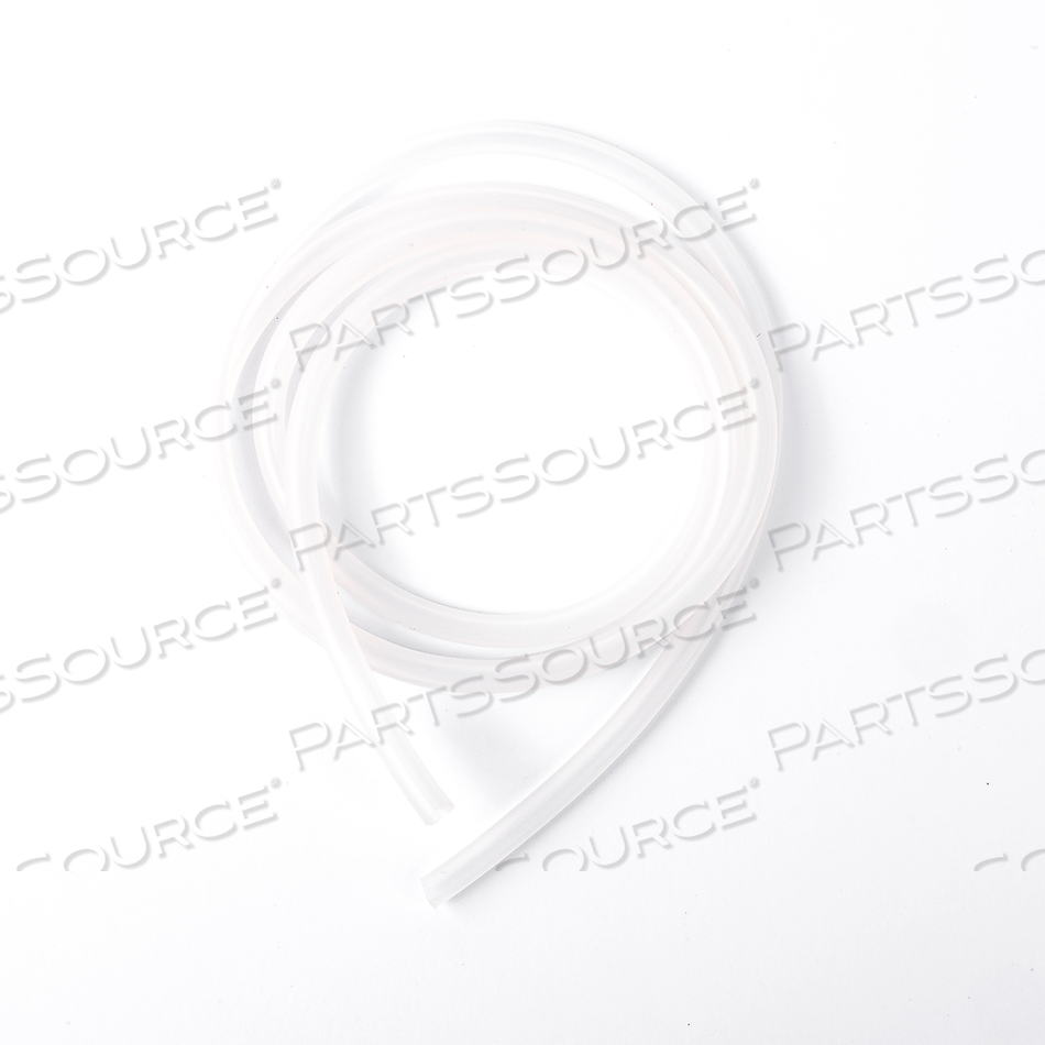 PRESSURE TUBING, 48IN SIZE, SILICON, CERTIFIER FA AND FA+ CERTIFICATION, 1/8IN INNER DIAMETER, 1/4IN OUTER DIAMETER by TSI Incorporated