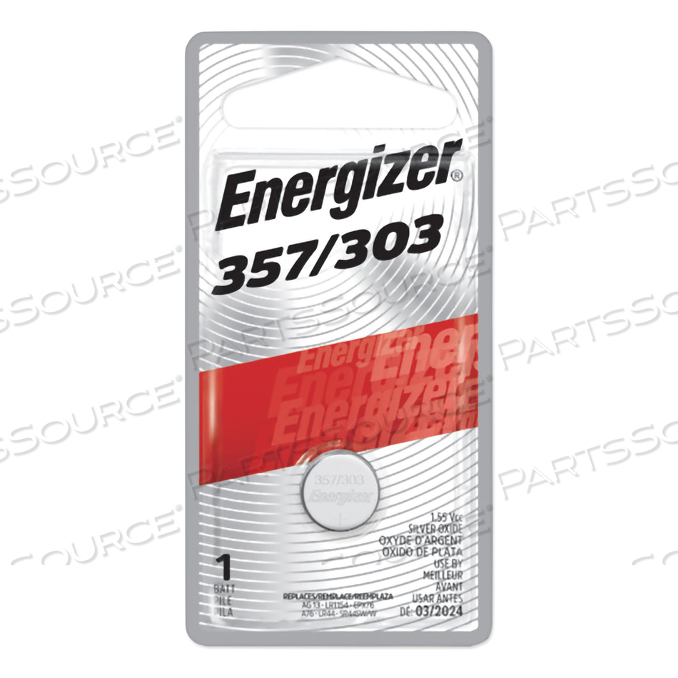 ENERGIZER SILVER OXIDE BUTTON CELL BATTERY, 1.5 V by Energizer