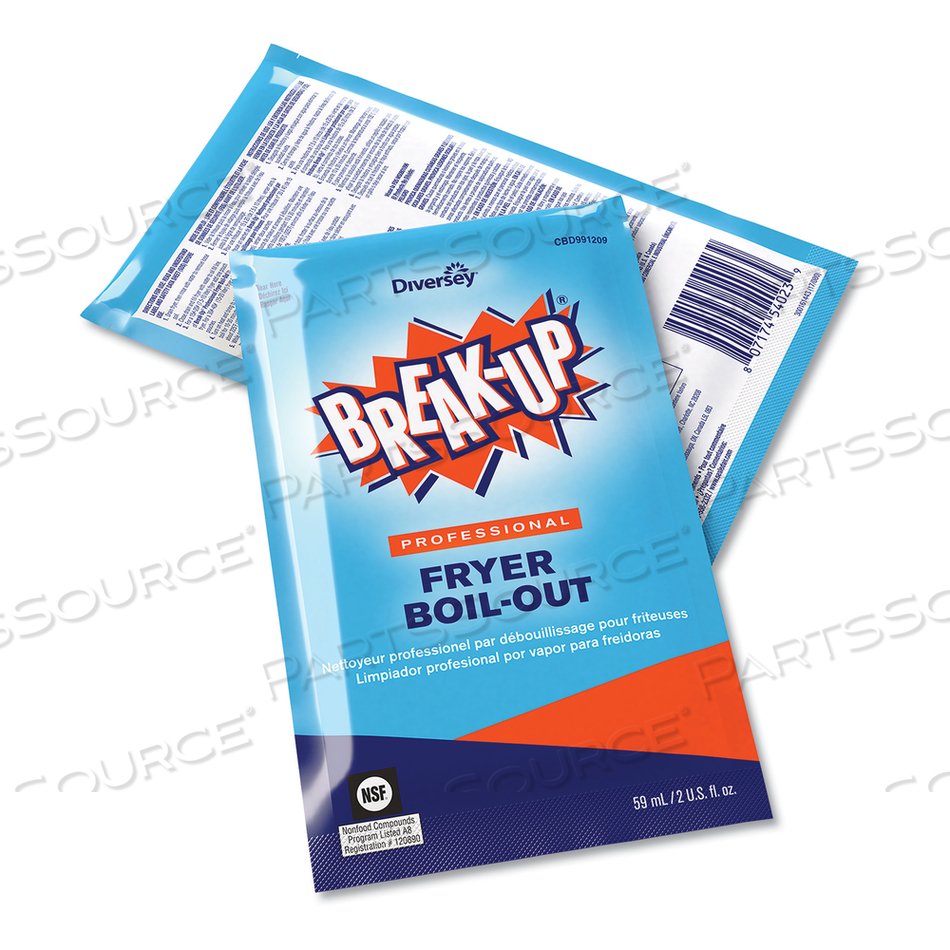 FRYER BOIL-OUT, READY TO USE, 2 OZ PACKET by Break-Up FRYER BOIL-OUT, READY TO USE, 2 OZ PACKET by Break-Up
