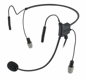 HEADSET BEHIND THE HEAD IN EAR BLACK by Otto Engineering