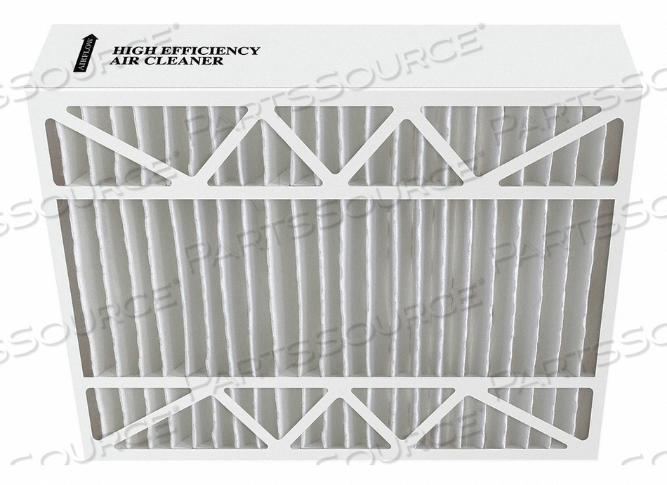 FURNACE AIR FILTER 20X25X6 MERV 8 PK2 by Air Handler
