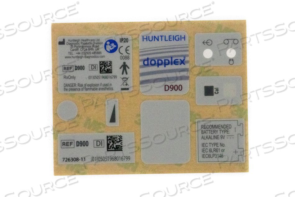 LABEL SET FOR D900-P by Arjo Inc.