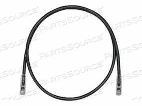 PANDUIT TX5E - PATCH CABLE - RJ-45 (M) TO RJ-45 (M) - 3 FT - UTP - CAT 5E - SNAGLESS, STRANDED - BLACK by Panduit