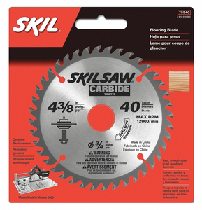 SKIL FLOORING SAW BLADE 40T FOR 3600 SAW by Skil