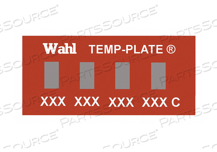 NON-REV TEMP INDICATOR MYLAR PK10 by Wahl