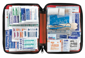 FIRST AID KIT BULK RED 299 PCS 25 PEOPLE by American Red Cross